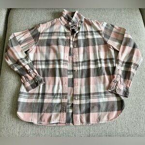 Two flannel shirts, size M